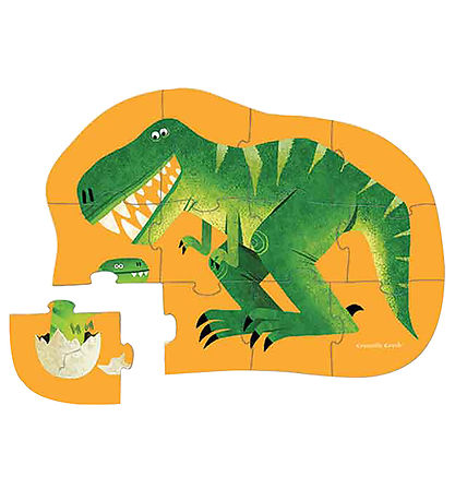 Crocodile Creek Puslespil - 12 Brikker - Just Hatched