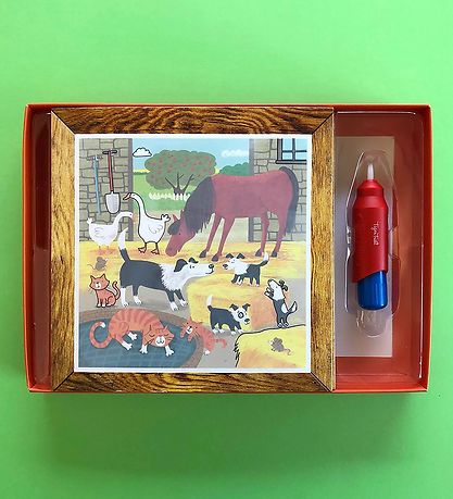 Tiger Tribe Farvesæt - Magic Painting World - Farm Tiger Tribe Farvesæt - Magic Painting World - Farm