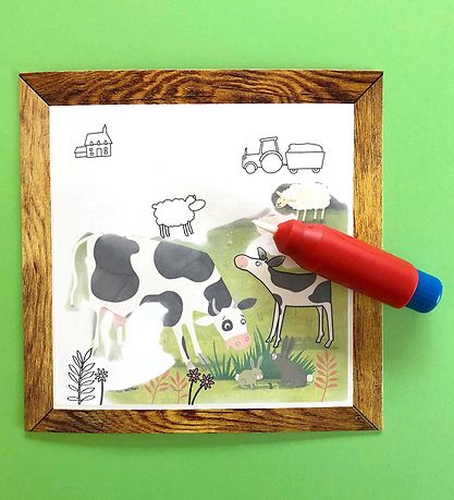 Tiger Tribe Farvesæt - Magic Painting World - Farm Tiger Tribe Farvesæt - Magic Painting World - Farm