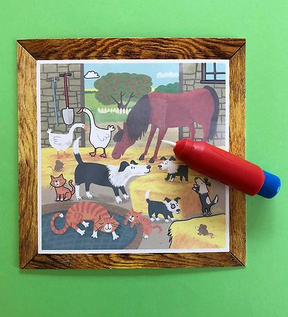 Tiger Tribe Farvesæt - Magic Painting World - Farm Tiger Tribe Farvesæt - Magic Painting World - Farm