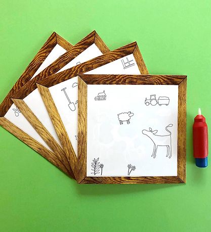 Tiger Tribe Farvesæt - Magic Painting World - Farm Tiger Tribe Farvesæt - Magic Painting World - Farm