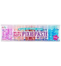 Colle à Paillettes Ooly - 5 pces - Mini Dots av. Brosse Colle à Paillettes Ooly - 5 pces - Mini Dots av. Brosse