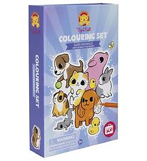 Tiger Tribe Farevsæt - Colouring Set - Baby Animals Tiger Tribe Farevsæt - Colouring Set - Baby Animals