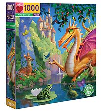 Eeboo Puslespil - 1000 Brikker - Kind Dragon Eeboo Puslespil - 1000 Brikker - Kind Dragon