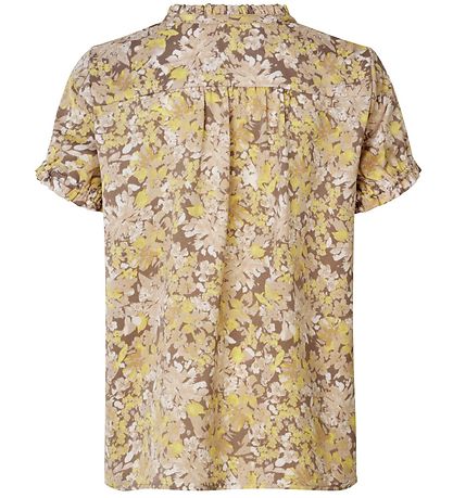 Rosemunde T-shirt - Sand Flower Garden Rosemunde T-shirt - Sand Flower Garden
