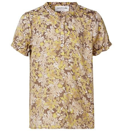 Rosemunde T-shirt - Sand Flower Garden Rosemunde T-shirt - Sand Flower Garden