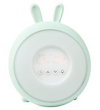 Rabbit & Friends Vækkeur m. Lys - 20x15x6 cm - Wake Up - Grøn Rabbit & Friends Vækkeur m. Lys - 20x15x6 cm - Wake Up - Grøn