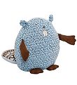 Bloomingville Kuscheltier - Biber - 30 cm - Hellblau m. Punkte Bloomingville Kuscheltier - Biber - 30 cm - Hellblau m. Punkte