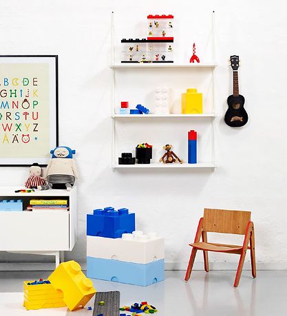LEGO® Storage Opbevaringsboks - 8 Knopper - 50x25x18 - Lyseblå LEGO® Storage Opbevaringsboks - 8 Knopper - 50x25x18 - Lyseblå