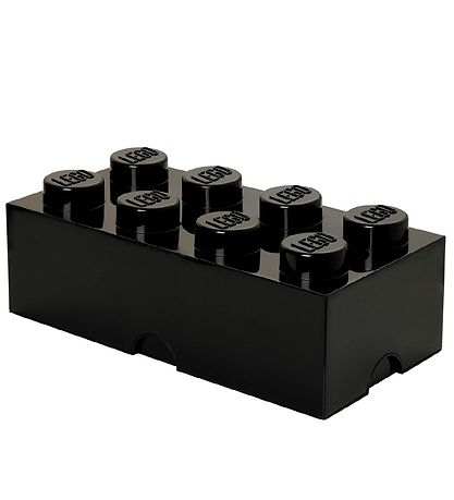 LEGO® Storage Opbevaringsboks - 8 Knopper - 50x25x18 - Sort