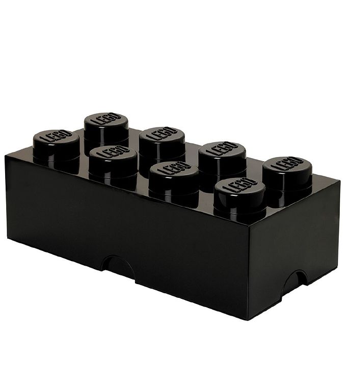 LEGO® Storage Opbevaringsboks - 8 Knopper - 50x25x18 - Sort