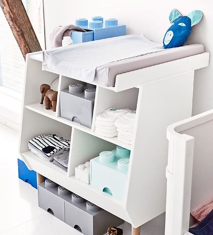 Boîte de rangement LEGO® Storage - 4 Boutons - 25x25x18 - Marron Boîte de rangement LEGO® Storage - 4 Boutons - 25x25x18 - Marron