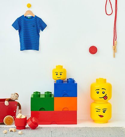 LEGO® Storage Aufbewahrungsschublade - 4 Knäufe - 25x25x18 - Grü LEGO® Storage Aufbewahrungsschublade - 4 Knäufe - 25x25x18 - Grü