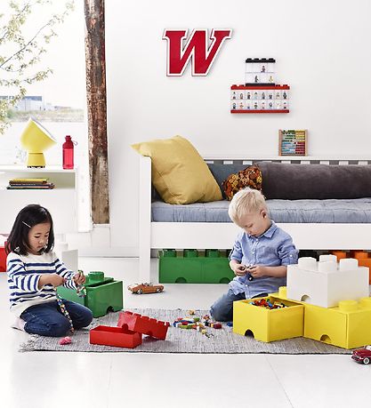 LEGO® Storage Aufbewahrungsschublade - 4 Knäufe - 25x25x18 - Grü LEGO® Storage Aufbewahrungsschublade - 4 Knäufe - 25x25x18 - Grü