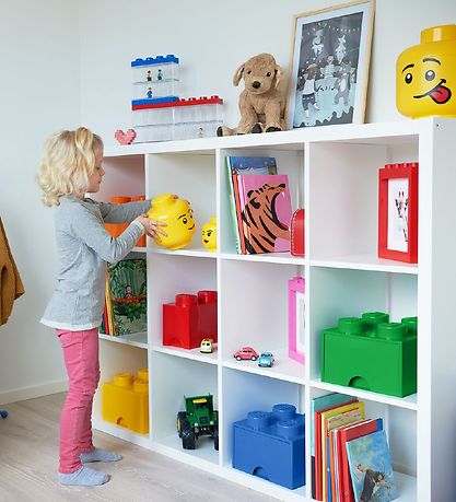 Tiroir de stockage LEGO® Storage - 4 Boutons - 25x25x18 - Jaune Tiroir de stockage LEGO® Storage - 4 Boutons - 25x25x18 - Jaune