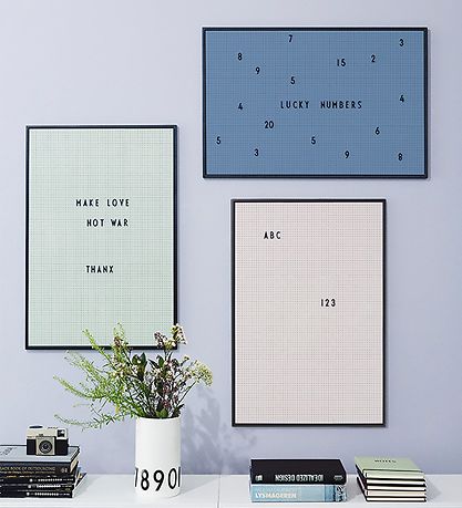 Design Letters Tafel - A2 - Groen