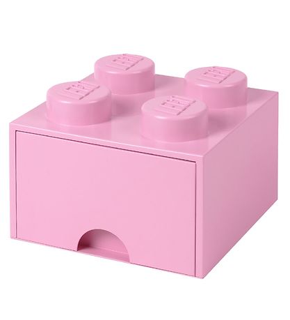LEGO® Storage Förvaringslåda - 4 Knoppar - 25x25x18 - Ljuslila LEGO® Storage Förvaringslåda - 4 Knoppar - 25x25x18 - Ljuslila