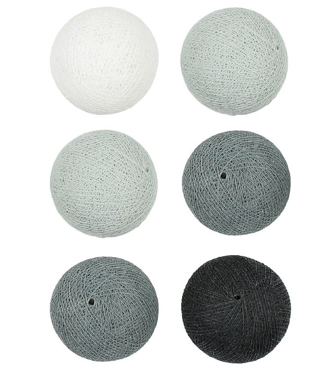 Iris Lights Lyskæde - 290 cm - 20 Lys - Graphic Grey