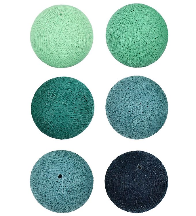 Iris Lights Lyskæde - 290 cm - 20 Lys - Cool Mint