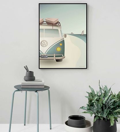 Vissevasse Poster - 50x70 - VW Camper