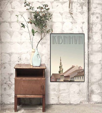 Vissevasse Poster - 50x70 - Copenhagen - Christianshavn Vissevasse Poster - 50x70 - Copenhagen - Christianshavn