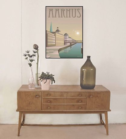 Vissevasse Plakat - 50x70 - Aarhus - Åen