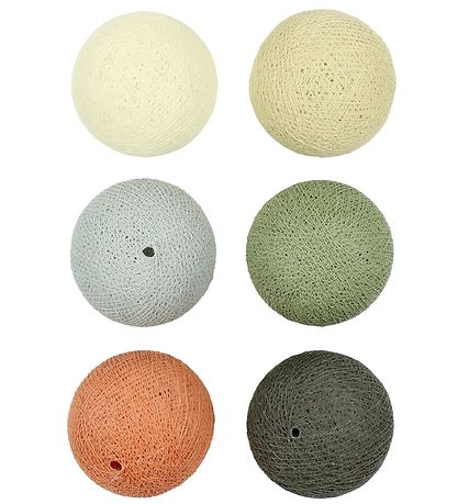 Iris Lights Lyskæde - 290 cm - 20 Lys - Morning Mist