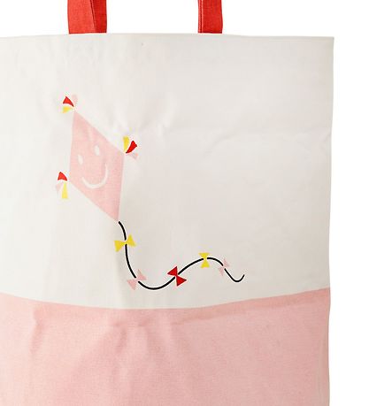 Panier de stockage Bloomingville - 54 cm - Blanc/Rose av. Dragon Panier de stockage Bloomingville - 54 cm - Blanc/Rose av. Dragon