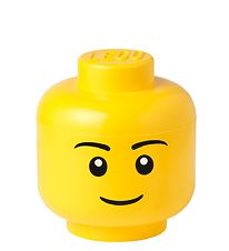 LEGO® Storage Opbevaringsboks - Lille - Hoved - 19 cm - Dreng LEGO® Storage Opbevaringsboks - Lille - Hoved - 19 cm - Dreng