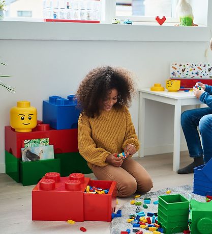 Boîte de rangement LEGO® Storage - Petit - Tête - 19 cm - Garçon Boîte de rangement LEGO® Storage - Petit - Tête - 19 cm - Garçon