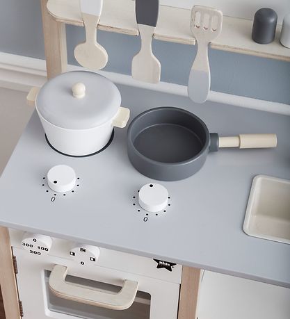 Kids Concept Køkken - Hvid/Grå Kids Concept Køkken - Hvid/Grå