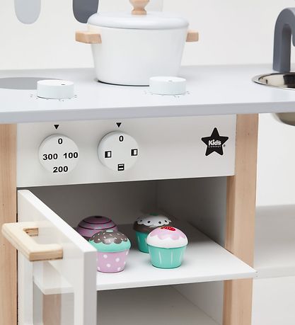 Kids Concept Køkken - Hvid/Grå Kids Concept Køkken - Hvid/Grå