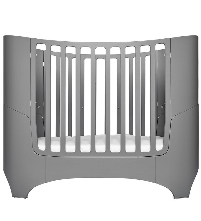 Leander Classic Seng - Baby/Junior - 120/150x70 cm - Grå