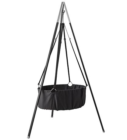 Leander Classic Vugge m. Madras - 83x50x30 cm - Grå