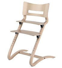 Leander Classic Højstol - 55x56x83 cm - Whitewash Leander Classic Højstol - 55x56x83 cm - Whitewash