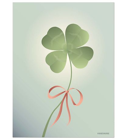 Vissevasse Plakat - 50x70 - Good Luck Vissevasse Plakat - 50x70 - Good Luck