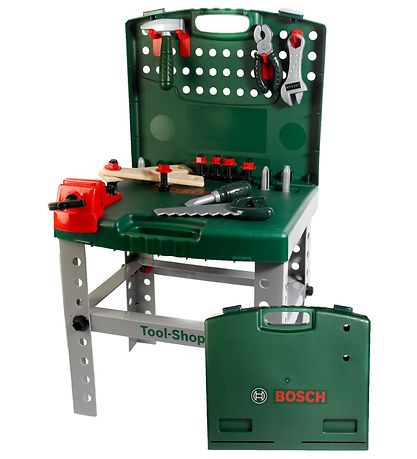 Bosch Mini Værktøjsbænk - Legetøj - Mørkegrøn