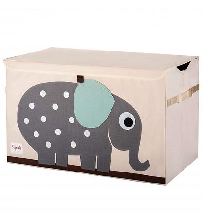 3 Sprouts Opbergbox - 38x61x37 - Olifant 3 Sprouts Opbergbox - 38x61x37 - Olifant