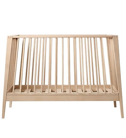 Leander Linea Babybett - 132x65x90 cm - Buche Leander Linea Babybett - 132x65x90 cm - Buche