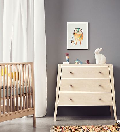 Leander Linea Kommode - 100x50x85 cm - Eg