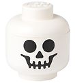 LEGO® Storage Opbevaringsboks - Stor - Hoved - 27 cm - Skelet LEGO® Storage Opbevaringsboks - Stor - Hoved - 27 cm - Skelet