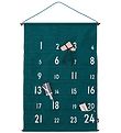 Design Letters Julekalender - 73 cm - Mørkegrøn Design Letters Julekalender - 73 cm - Mørkegrøn