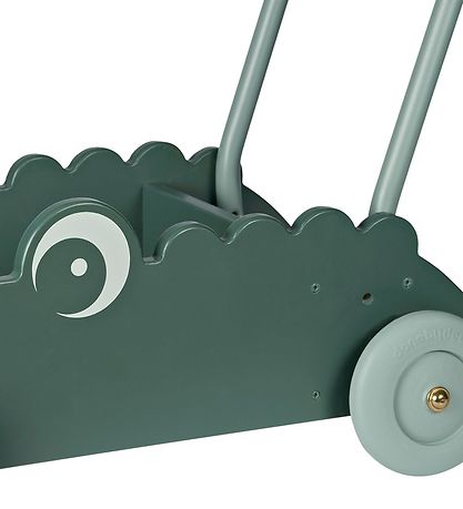 Done By Deer Gåvogn - Croco - Grøn