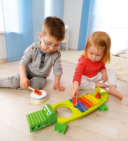 Haba Xylofon - Krokodille - Grøn Haba Xylofon - Krokodille - Grøn