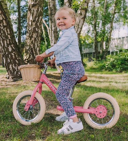 TryBike Løbecykel - Steel - Rosa