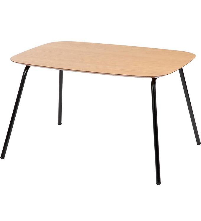 Sebra Bord - Oakee - 50x70x45 cm - Træ/Sort