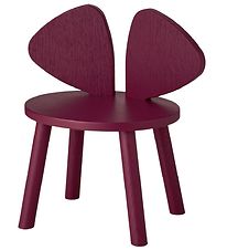 Nofred Kinderstoel - Mouse Chair - Bordeaux Nofred Kinderstoel - Mouse Chair - Bordeaux