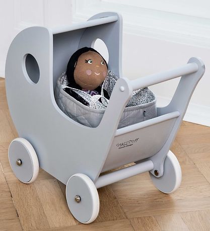 Smallstuff Dukkevogn - Grå