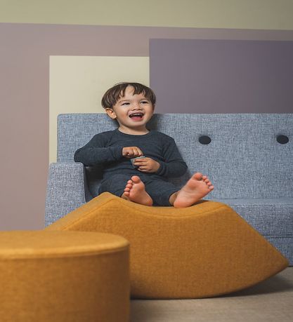 by KlipKlap Tumlemøbel - Rainbow - 57x27x30 cm - Mustard