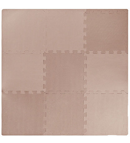 That's Mine 놀이방 매트 - 100x100cm - 직소 퍼즐 - 밝은 갈색